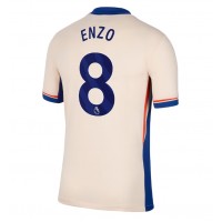 Camiseta Chelsea Enzo Fernandez #8 Segunda Equipación Replica 2024-25 mangas cortas